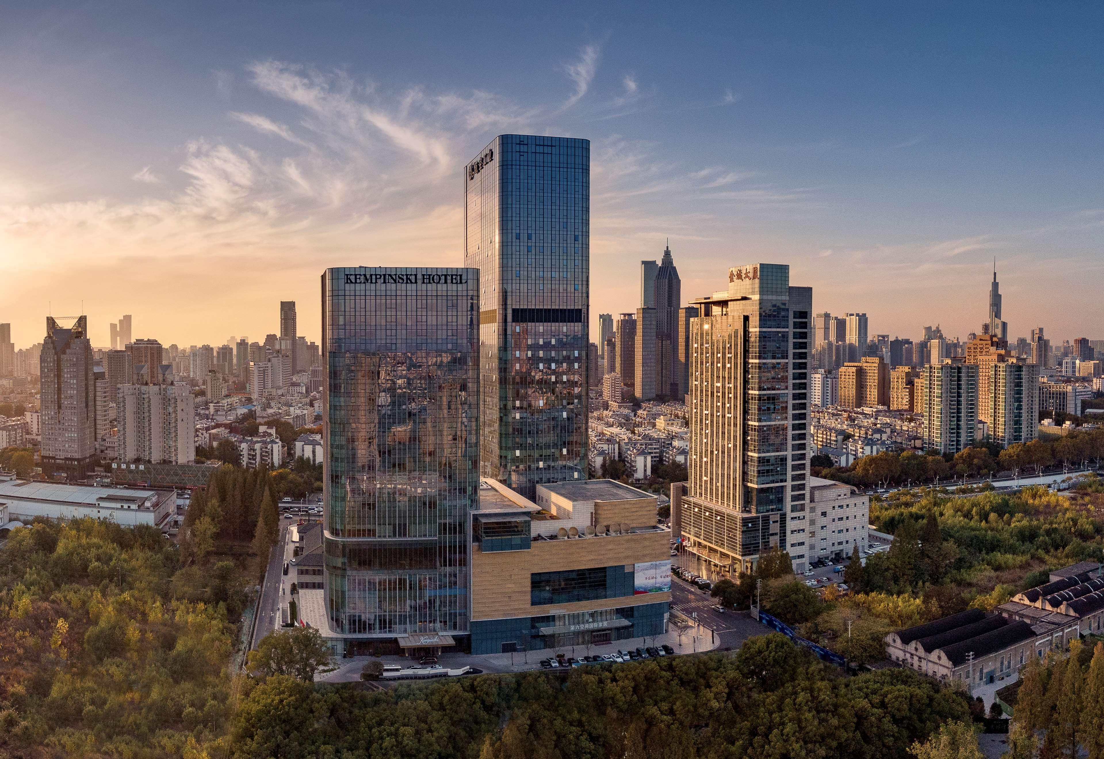 Kempinski Hotel Nanjing Nanking Exterior foto